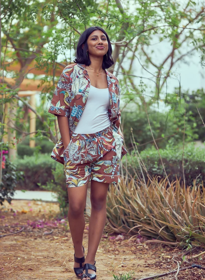 Kyshmysh Wild Chic Shorts Set